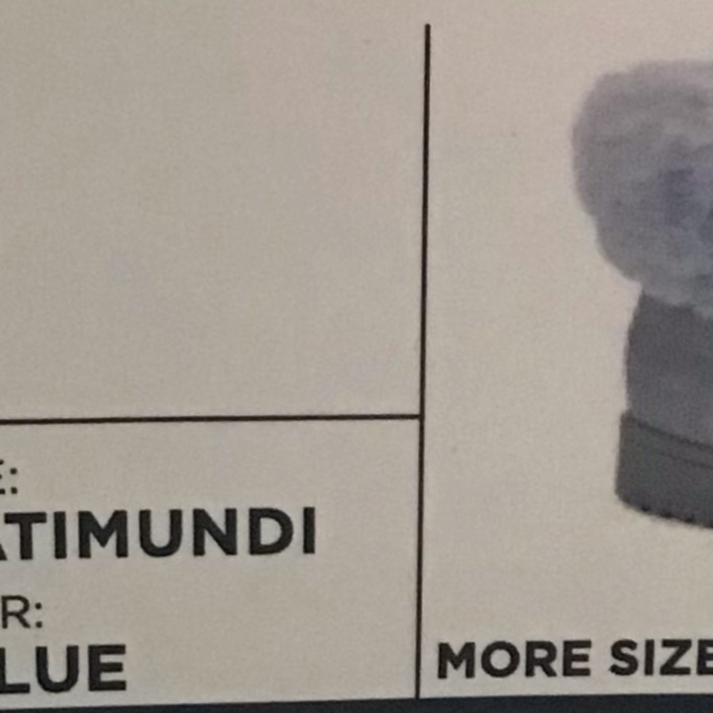 Blue Fur-Lined Boots - Picture 7 of 7